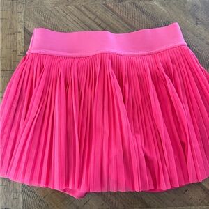 Lululemon Athletica Bright Pink Mini Skirt